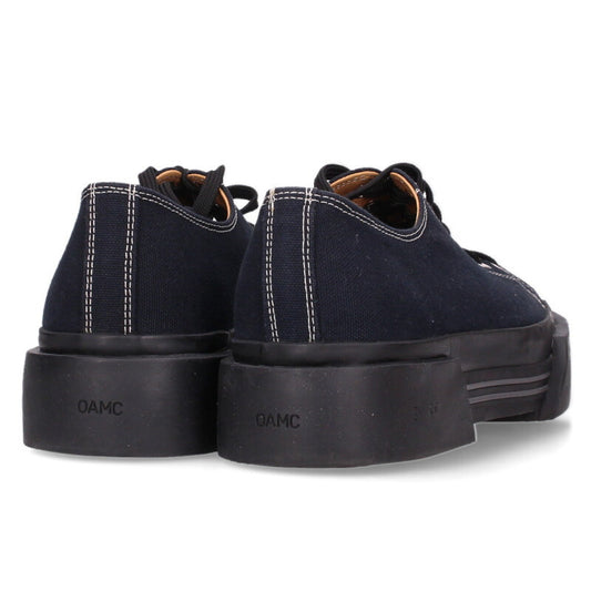 OAMC Canvas Low-Cut Sneakers Black Size 6.5