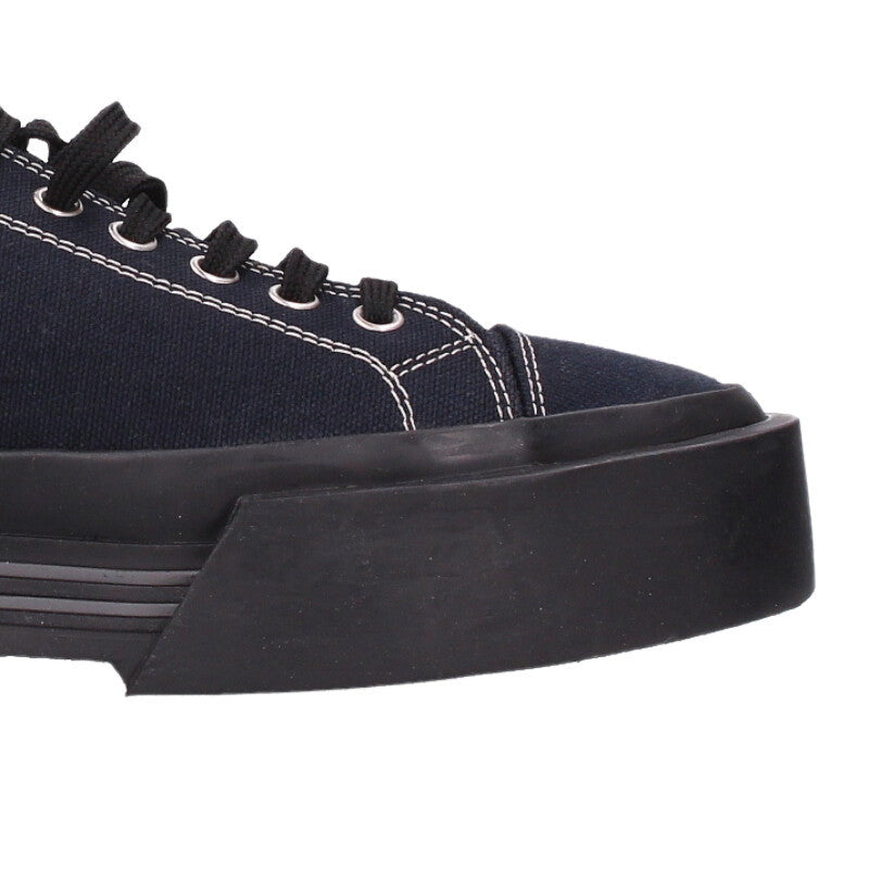 OAMC Canvas Low-Cut Sneakers Black Size 6.5