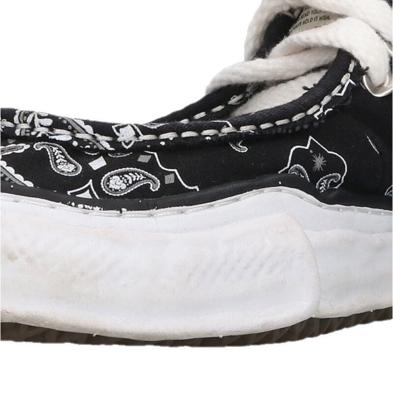 MIHARAYASUHIRO Bandana Print Canvas Sneakers Size 8.5
