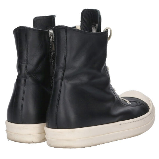 Rick Owens Ramones Leather High-Top Sneaker Size 10.5