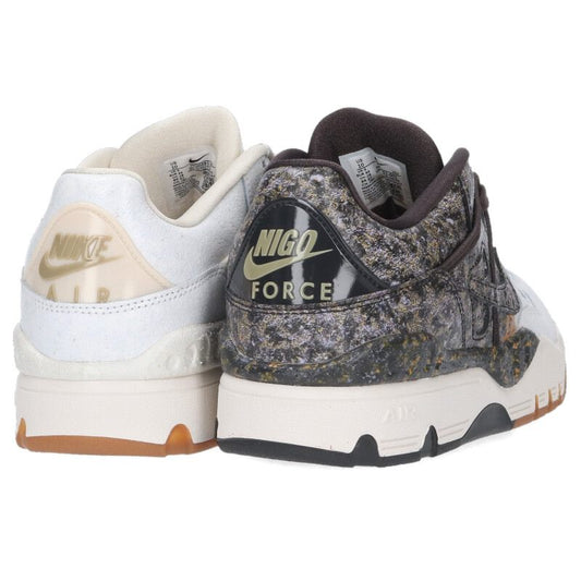 NIKE x NIGO Air Force 3 Low Kintsugi White Gray Size 10