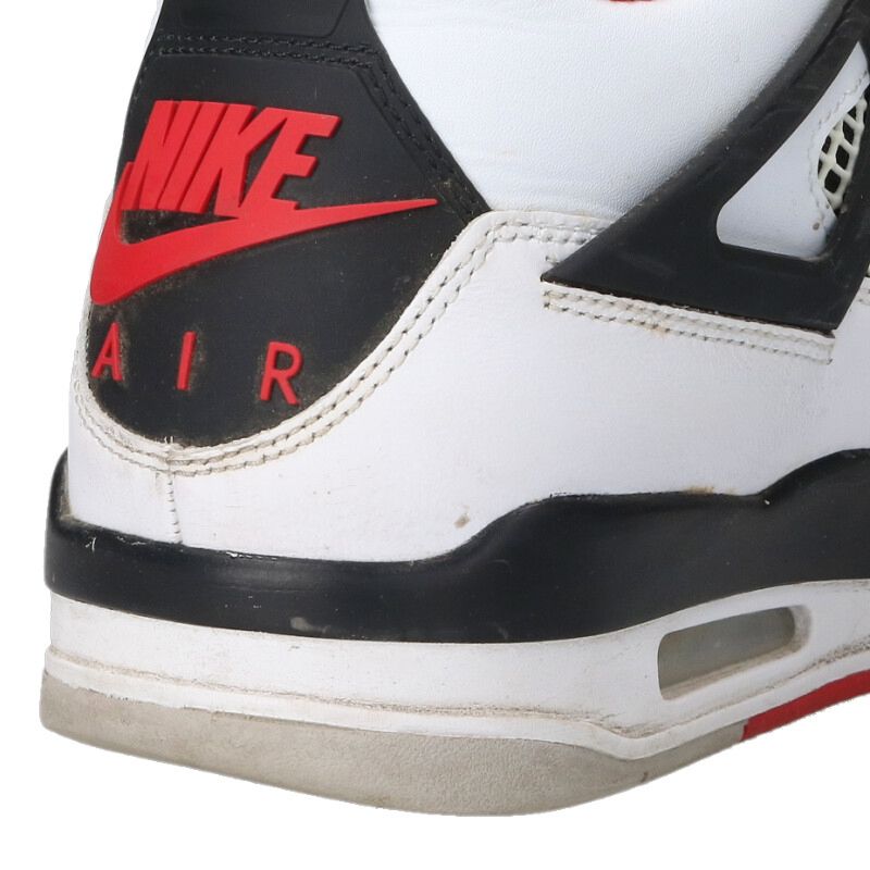 NIKE Air Jordan 4 OG Fire Red Sneakers Multi Size 10