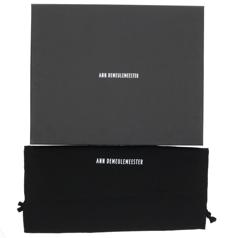 ANN DEMEULEMEESTER SS26 Hali Vulcanized Low Blk/Wht Size 8.5