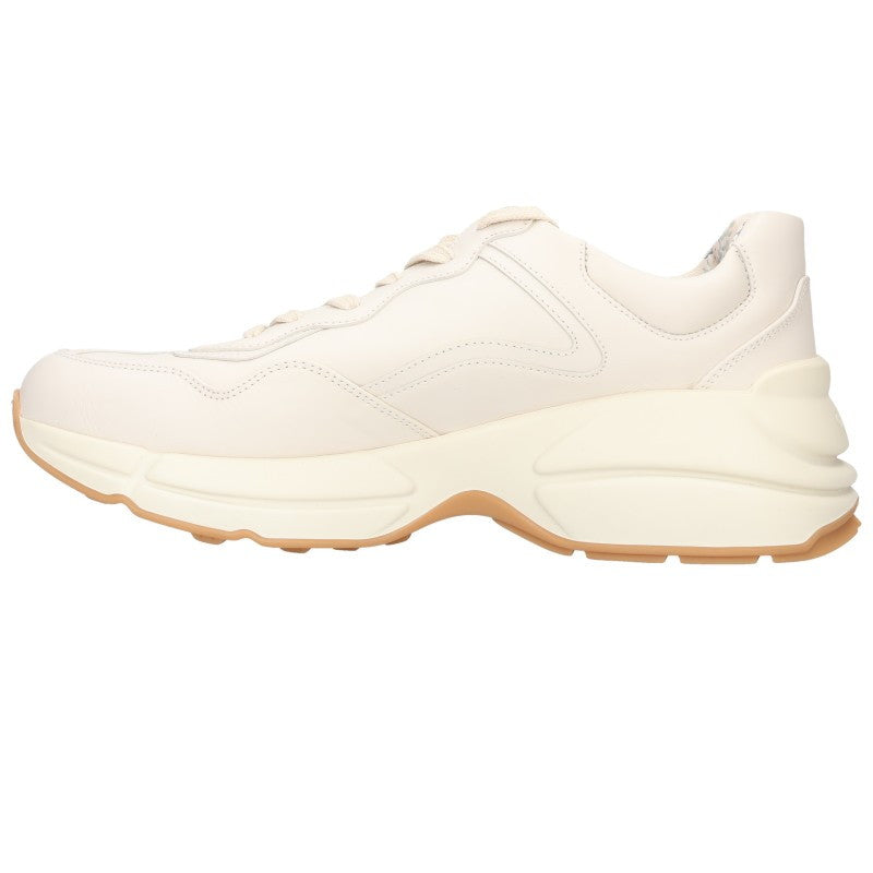 GUCCI Rhyton Low-Top Sneakers White Size 7.5