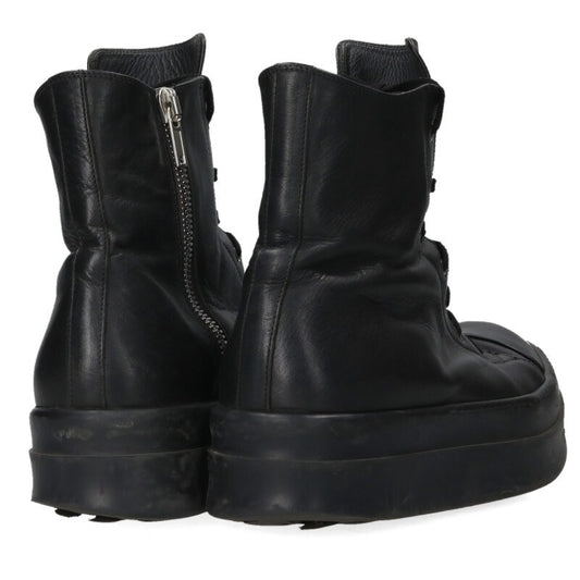 Rick Owens Mega Bumper Leather High-Top Sneakers Size 9.5