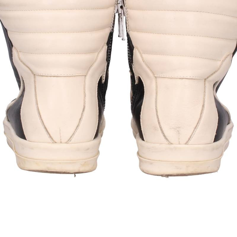 Rick Owens Geobasket Sneakers Black/White Size EU 40