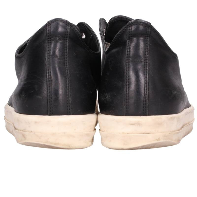 Rick Owens RAMONES LOW Sneakers Black/White Size EU 41