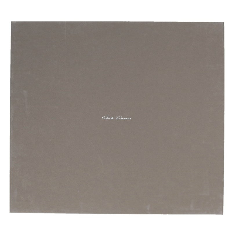 Rick Owens Geobasket Suede Leather Brown White Multi