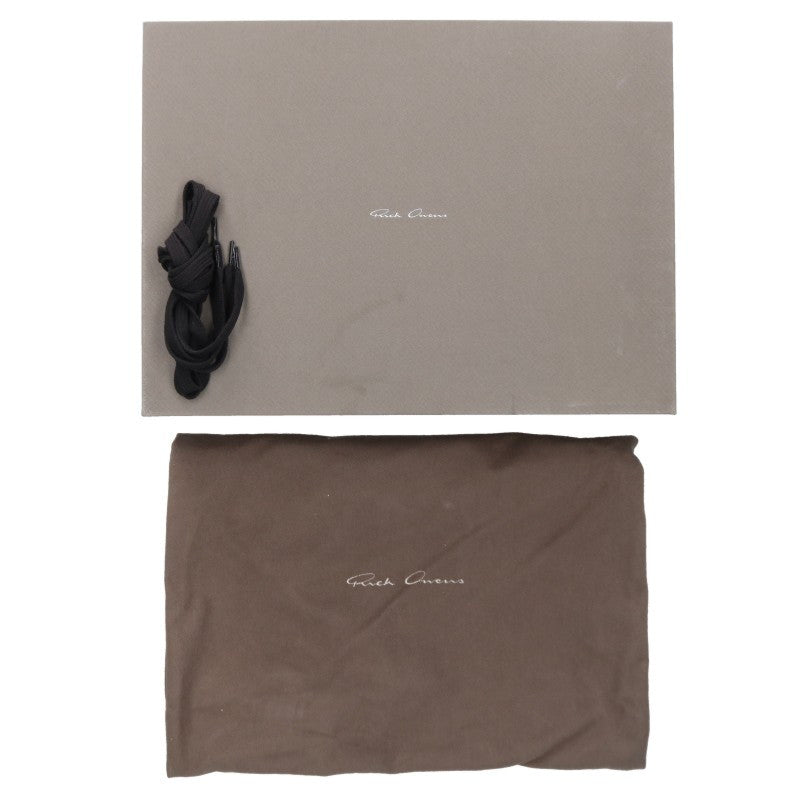 Rick Owens LOW SNEAKS Sneakers Black/White Size EU 42