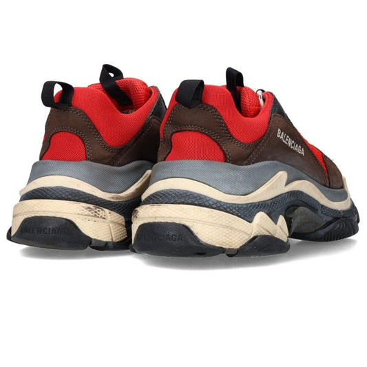 BALENCIAGA TRIPLE S Low-Top Sneakers Red Size EU 40