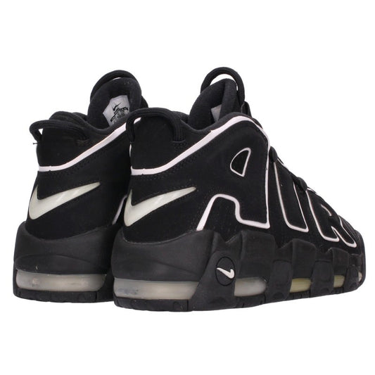 NIKE Air More Uptempo Black Sneakers Size 27.5cm