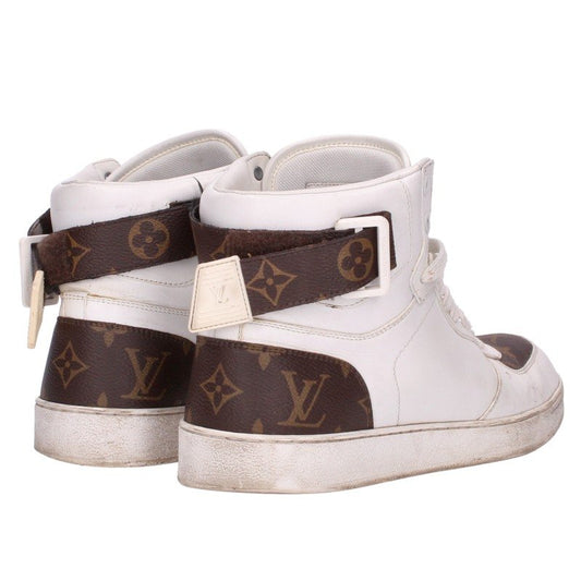 LOUISVUITTON Rivoli Line Monogram Hi-Top Sneakers Size 7