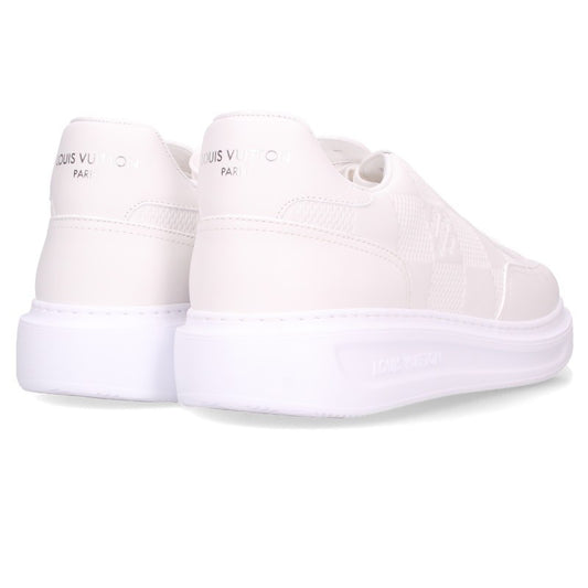 LOUISVUITTON Beverly Hills Damier White Sneakers Size 10