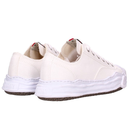 MIHARAYASUHIRO 05FW HANK Canvas Sneakers White Size EU 45