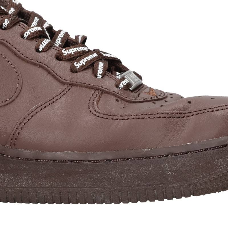 NIKE Air Force 1 Low Brown Sneakers Size 25.5cm