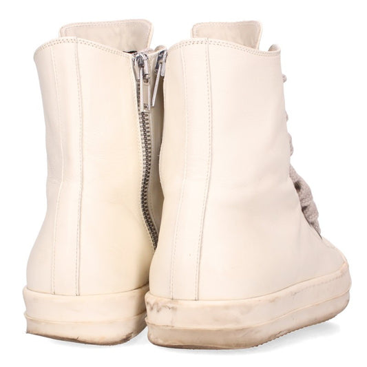 Rick Owens JUMBOLACE Ramones Sneakers White Size EU 42