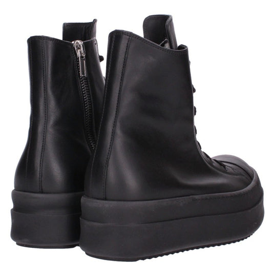 Rick Owens MEGA BUMPER Leather Sneakers Black Size EU 42