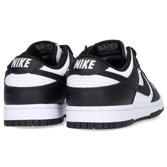 NIKE Dunk Low Retro Panda Sneakers Black White Size 26.5