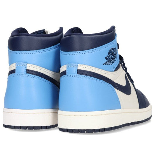 NIKE Air Jordan 1 Retro High OG Blue Sneakers Size 27.5cm