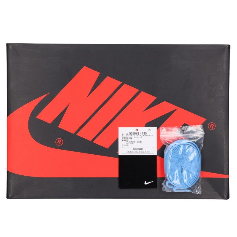 NIKE Air Jordan 1 Retro High OG Blue Sneakers Size 27.5cm