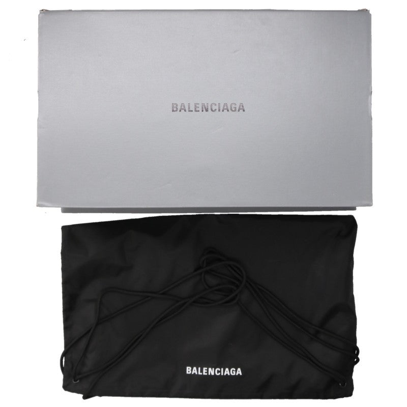 BALENCIAGA Reptile Low Top Sneakers Black Size EU 41