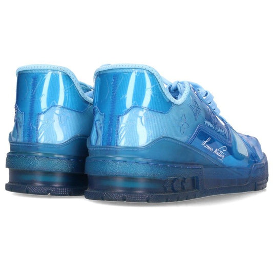 LOUISVUITTON LV Trainer Clear Rubber Sneakers Blue Size 7