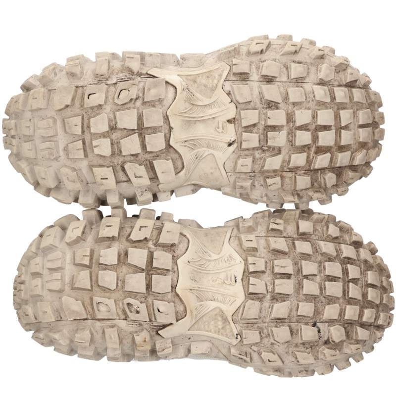 BALENCIAGA BOUNCER Chunky Sole Sneakers Beige Size EU 42