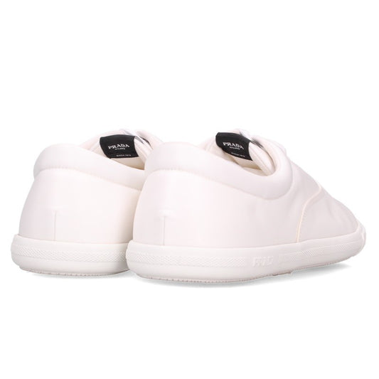 PRADA 2EG326 Nylon Sneakers White Size 7.5
