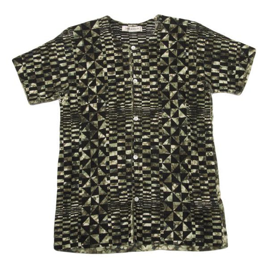 COMME des GARCONS Floral Geometric T-Shirt Green Size M