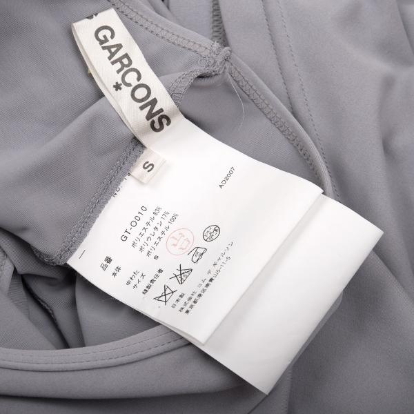 COMME des GARCONS Hand Motif Polyester Dress Gray Size S