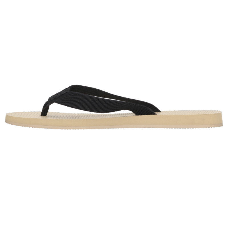 THEROW Dune Classic Rubber Sandals Beige Black Size 7.5