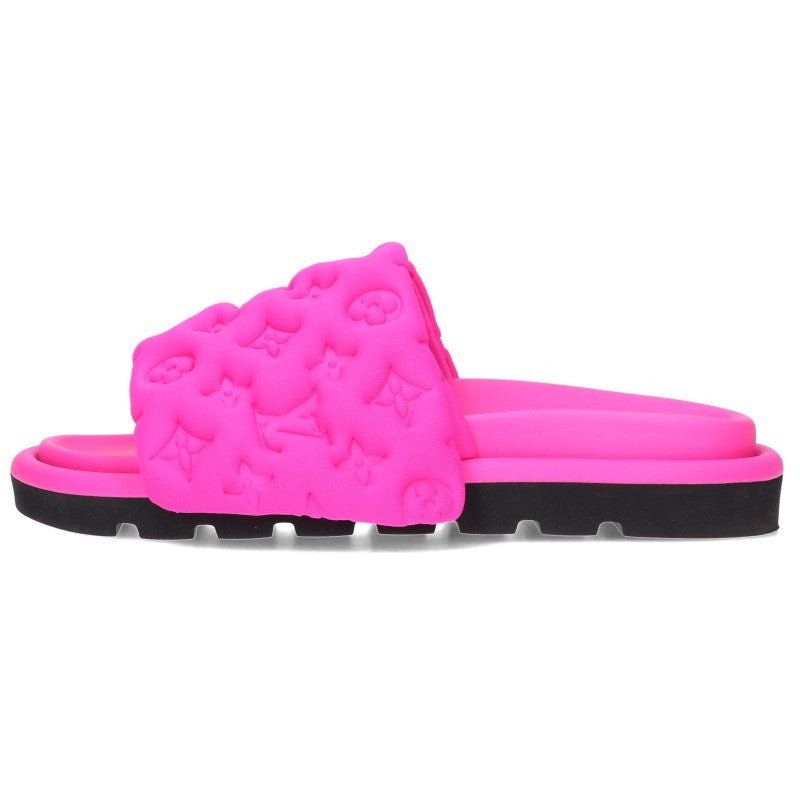 LOUISVUITTON Pool Pillow Monogram Sandals Pink Size EU 40