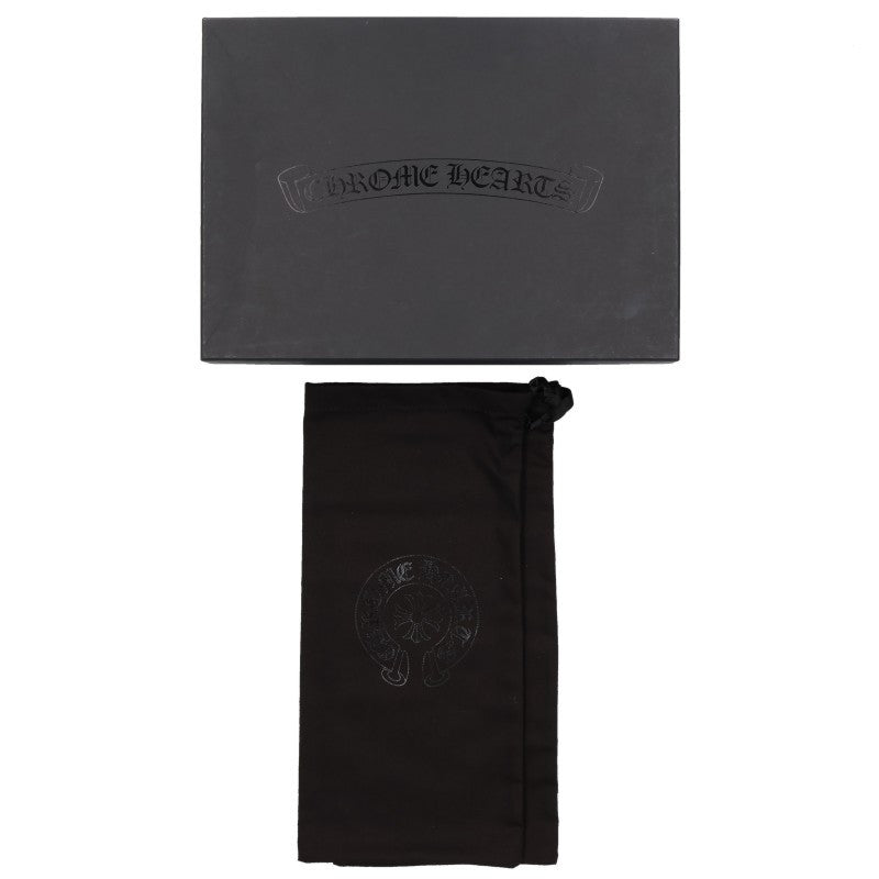 Chrome Hearts CH SLIDE CH Plus Haircalf Sandals Size EU 42