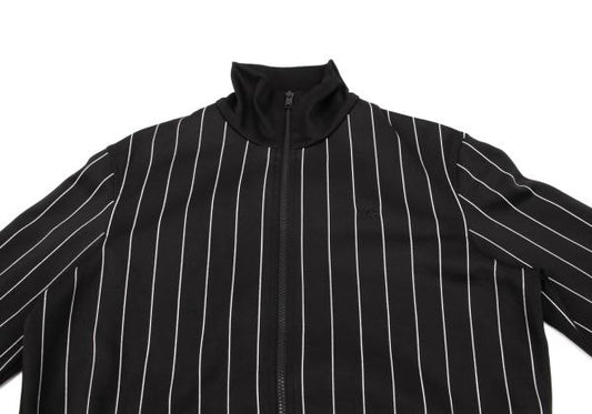 Y-3 Logo Embroidered Stripe Blouson Jacket Size M