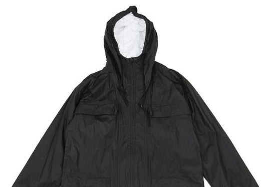 Y-3 Polyethylene Logo Patch Reversible Jacket Black Size XS