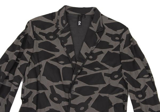 Y-3 14SS All-Over Sheer Reflector Snap Jacket Brown Size M