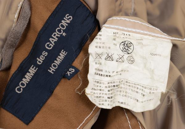COMME des GARCONS HOMME Corduroy Panel Jacket Beige Size XS