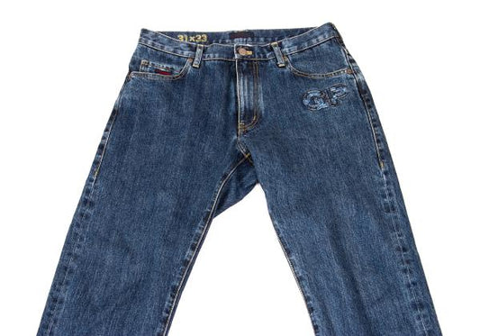 Papas GP Patch Denim Jeans Indigo Size 31
