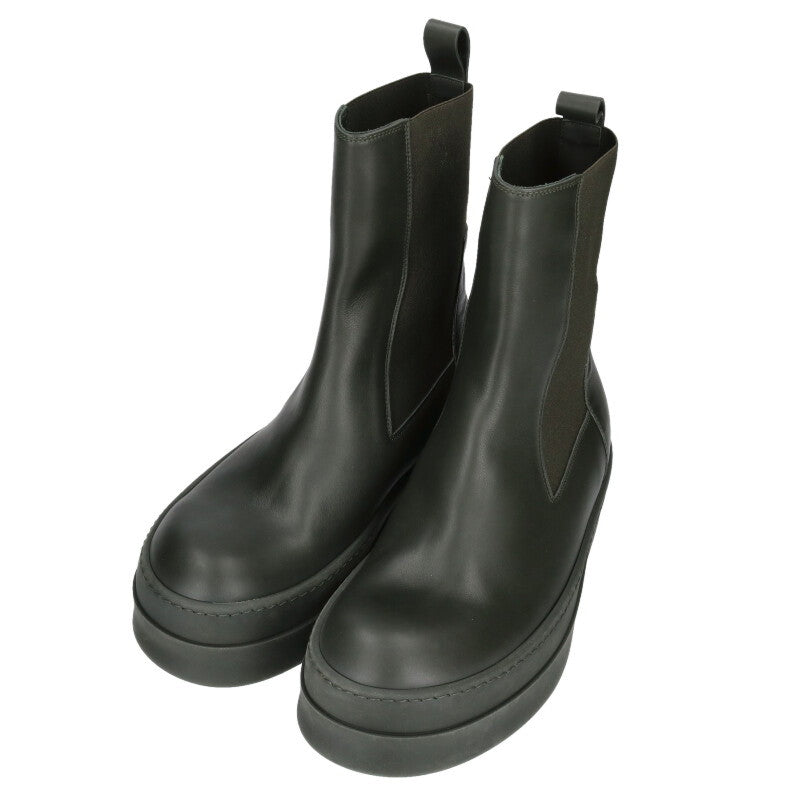 Rick Owens MEGA BUMPER BEATLE BOOTS Green Size 43