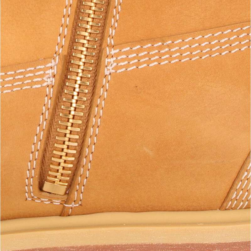 LOUISVUITTON Monogram Trim Ankle Boot Brown Size 11
