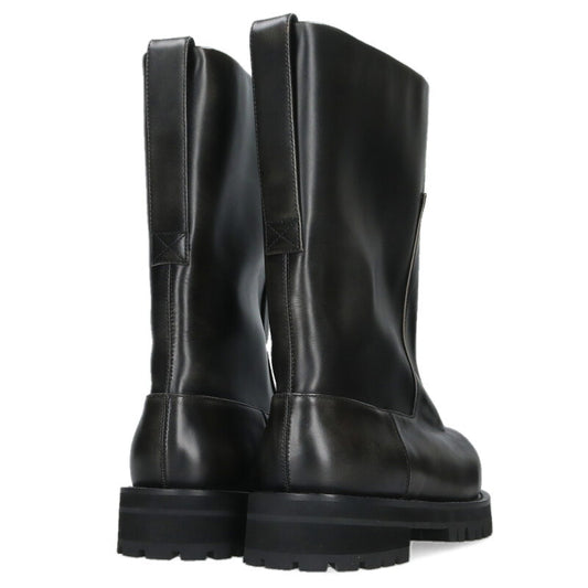 Protocol Index DISTRESSED SHAFT BOOTS Black Size 9.5