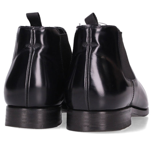 PRADA 2TA077 Black Square Toe Chelsea Boots Size 5