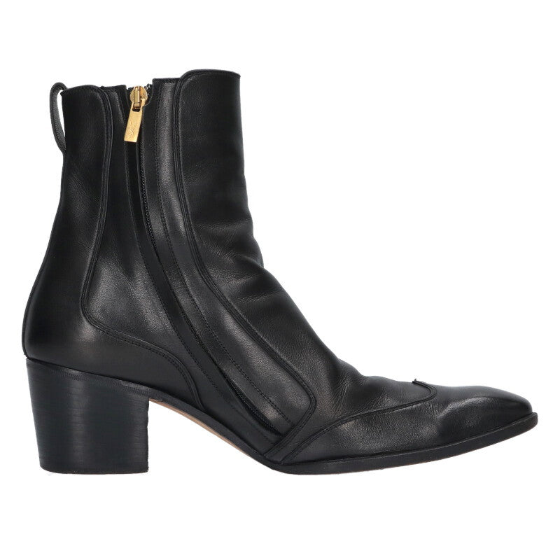 Yves Saint Laurent Rive Gauche Johnny Zip Boots Size 39.5