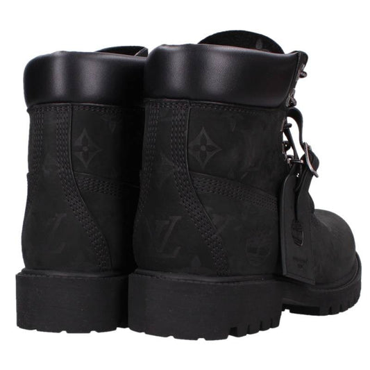 LOUISVUITTON x Timberland Monogram Leather Ankle Size 5.5