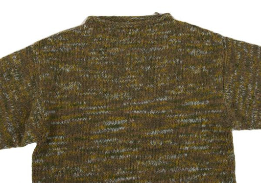 R by 45rpm Khaki Green Wool Boat Neck Knit Sweater Size 3