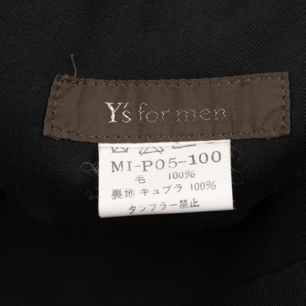 Y's for men Wool Gabardine Wide Pants Black Size S