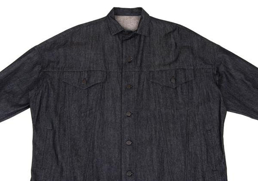 B Yohji Yamamoto 19SS Wide Silhouette Jacket Indigo Size 1
