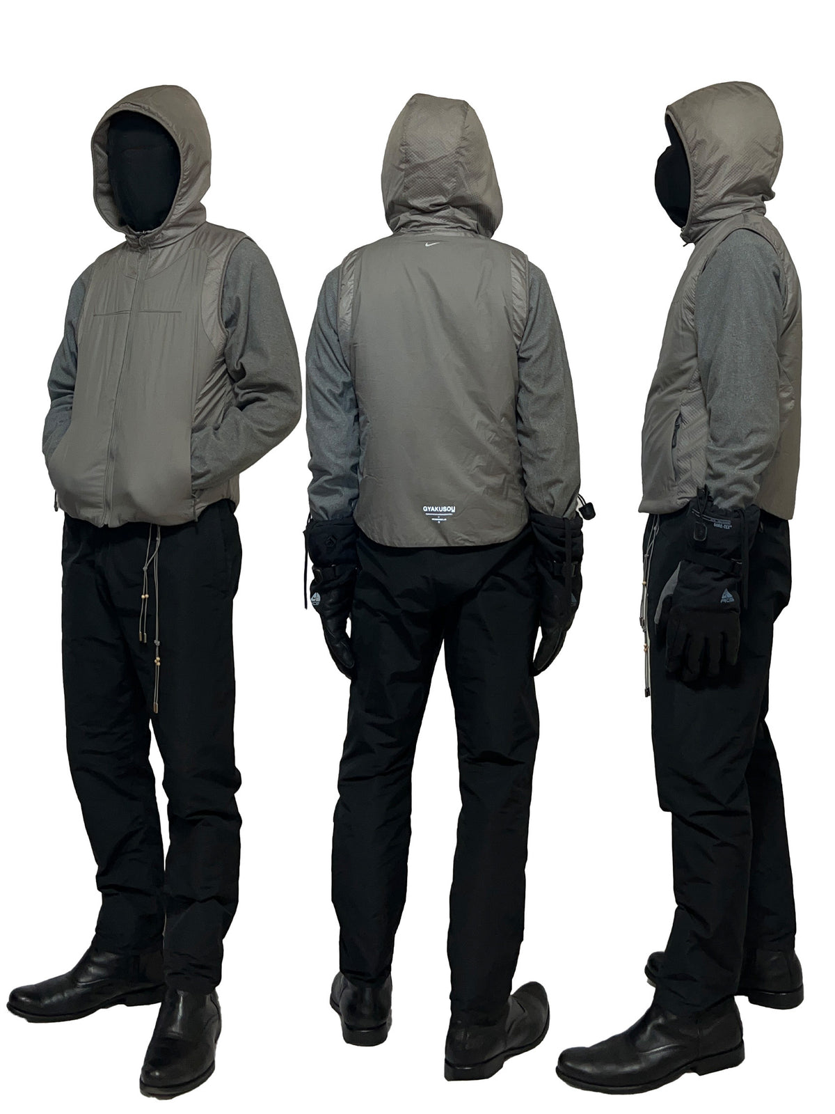 ARNAR MAR JONSSON 2018 Black Drawstring Trousers