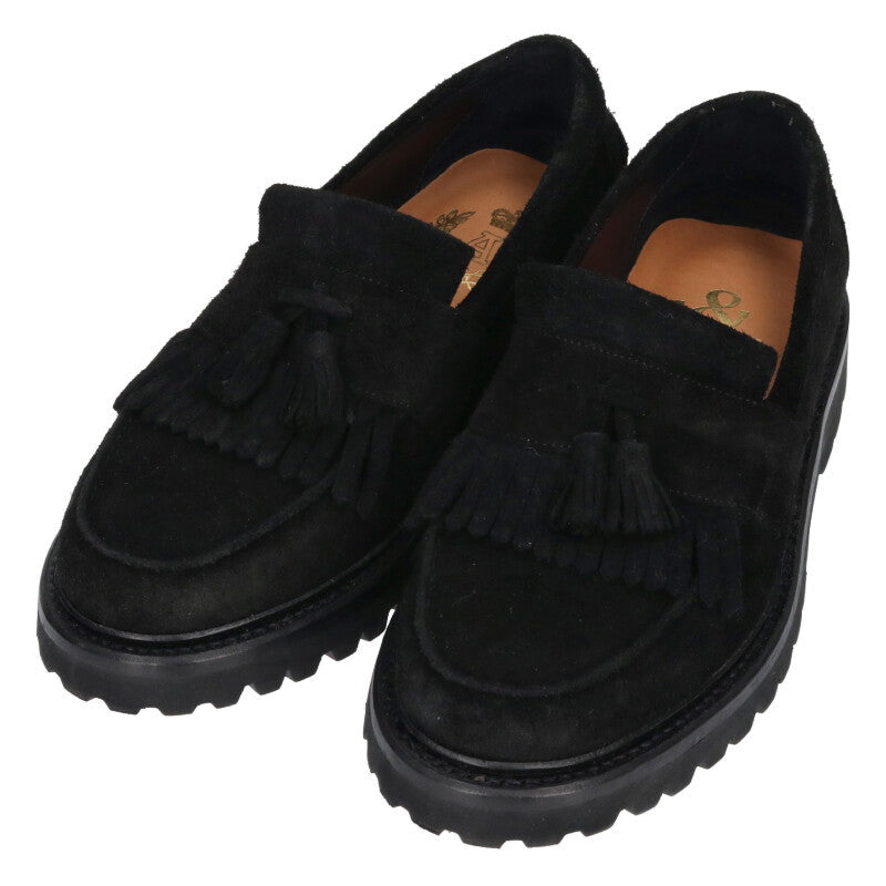 Blackstock & Weber x Academy Suede Tassel Loafers Size 10
