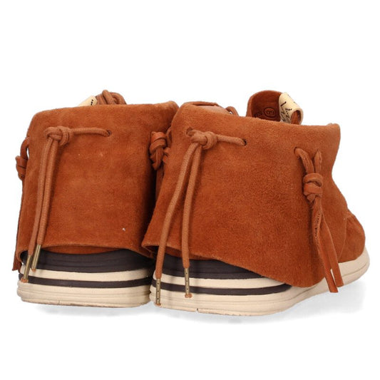 VISVIM 20AW FBT Lhamo Folk Suede Bead Moccasins Brown Size 9